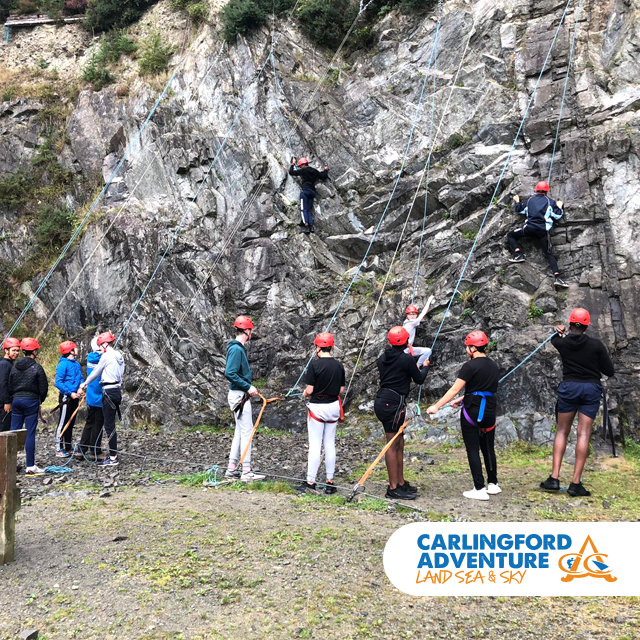 CarlingfordAdv's tweet photo. Believe you can and you're halfway there! #RockClimbing #Ziptopia #CarlingfordLouth #OutdoorActivities #Forest https://t.co/IpXu1AHwg3