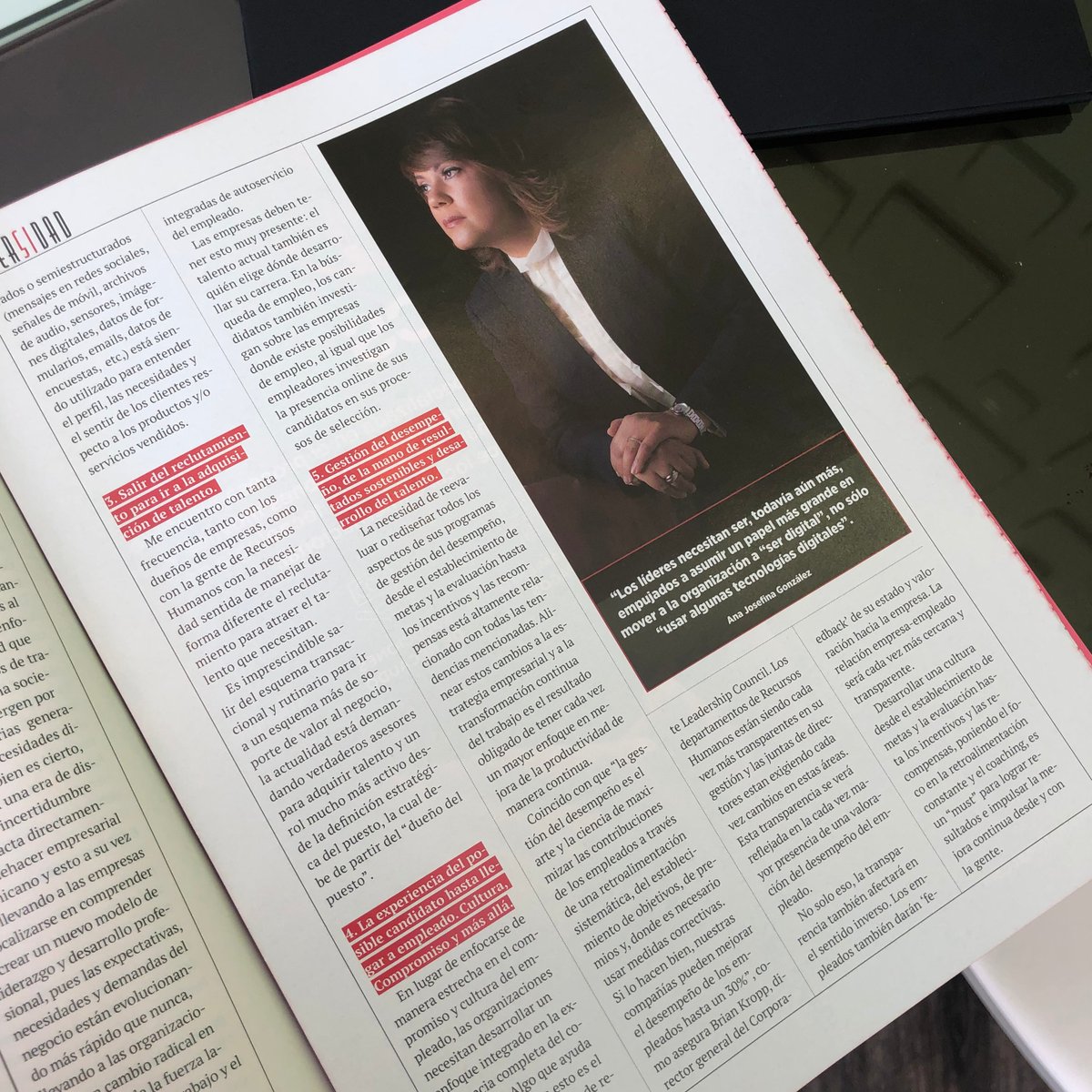 corebfr_rd's tweet image. La @revistamercado redactó un artículo sobre #CoreBFR entrevistando a Ana Josefina González #CoreCEO y esta compartió con la revista 5 tendencias del #TopEmpresarial en el ámbito de gestión de capital humano en el país. Puedes adquirir esta edición en la web de #RevistaMercado.