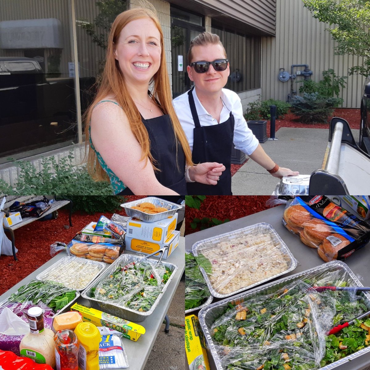Happy BBQ Wednesday to our drivers and staff today.  Thank you Scott and his wife for cooking today.  #bbq #truckdrivers #teamwork #happywednesday #greenwaycarriers