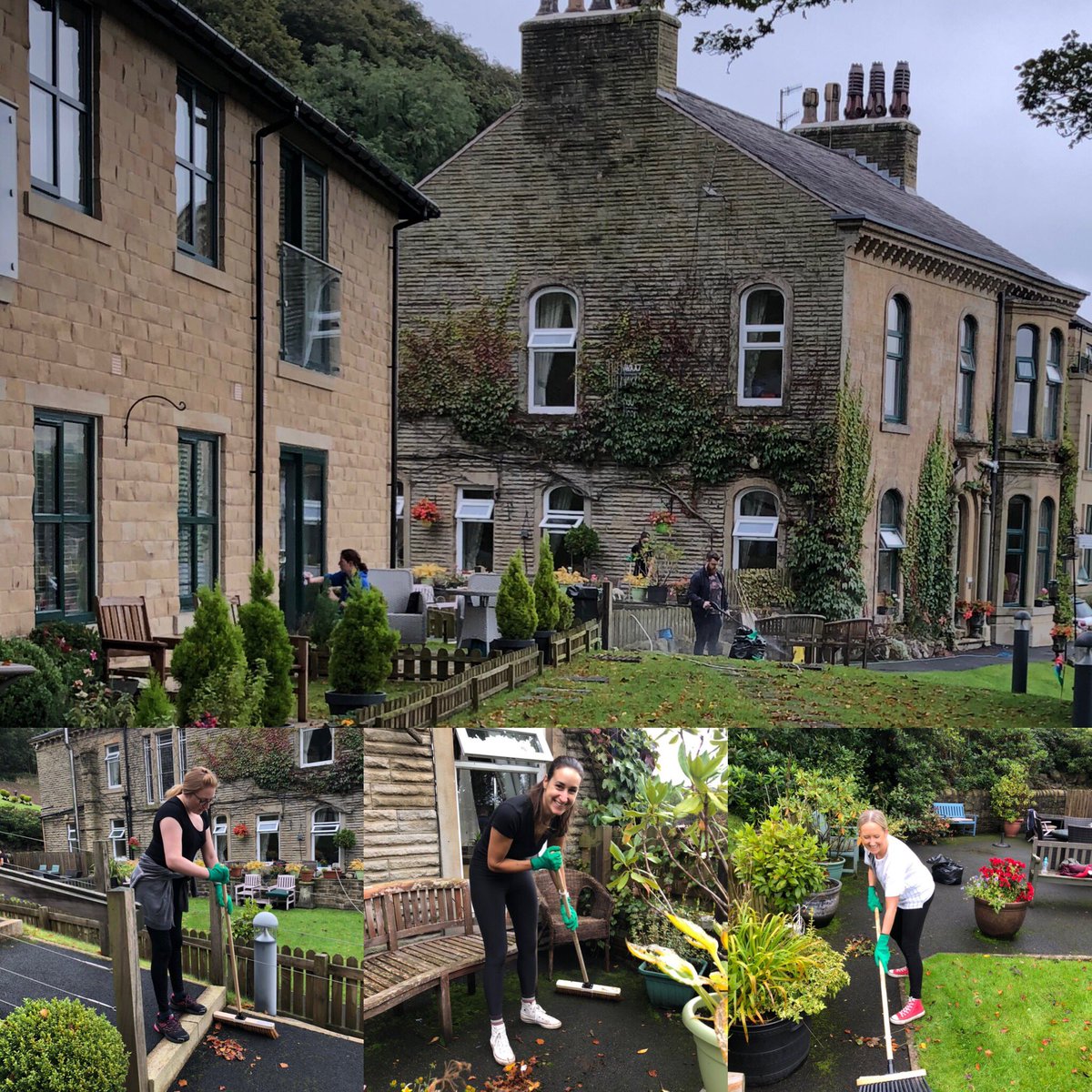 Here at <a href="/CapitaPlc/">Capita</a> we get the opportunity to give back to the #community with a #volunteering day each year. Today we were gardening at Stoneswood Residential Care Home in Delph. Great for our #MentalHealth and for the residents too #GoLocal