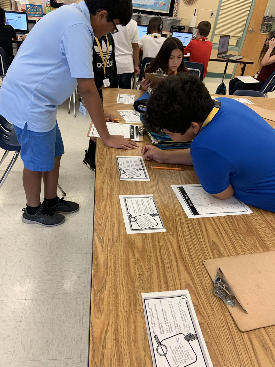 MsDomiano's tweet photo. Writer’s Workshop Wednesday! Writing folder evidence review, CPALMS central idea tutorial, and central idea task cards! 🔍💻📋 https://t.co/ke9hhSJ4Dq