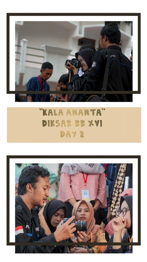 24 September 2019 
Day - 2
Diklat ruang UKM Fotografi yang bertema KALA ANANTA atau 'Seni yang Tak Terbatas' angkatan BBXVI

#SIAPDIKSAR 
#KALAANANTA
#BBXVI
#kreatifitastanpabatas
#yangmudayangberkarya