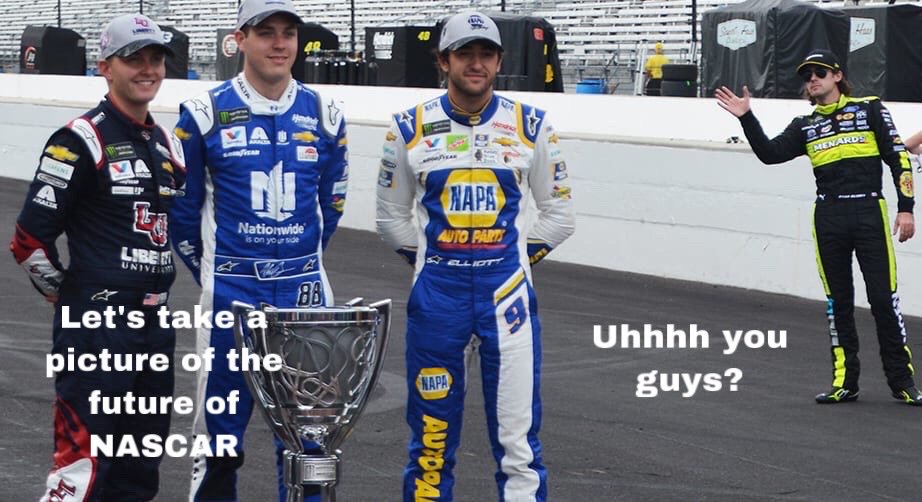 Nmbr1WhoDeyFan's tweet photo. @nascarcasm @NASCARHeat #casmcaptioncontest #ps4 https://t.co/kjhzcMf7LZ