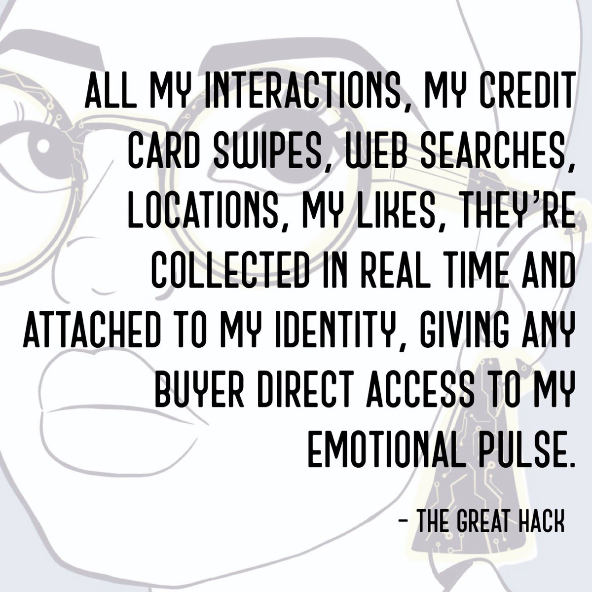 Hear my story and bring your expertise into the discussion  on human-centric future. Tomorrow at 13:30 Me, myself and data <a href="/mydataorg/">MyData.org</a> 
Illustration by <a href="/Gisalyra/">GisaLyra</a>