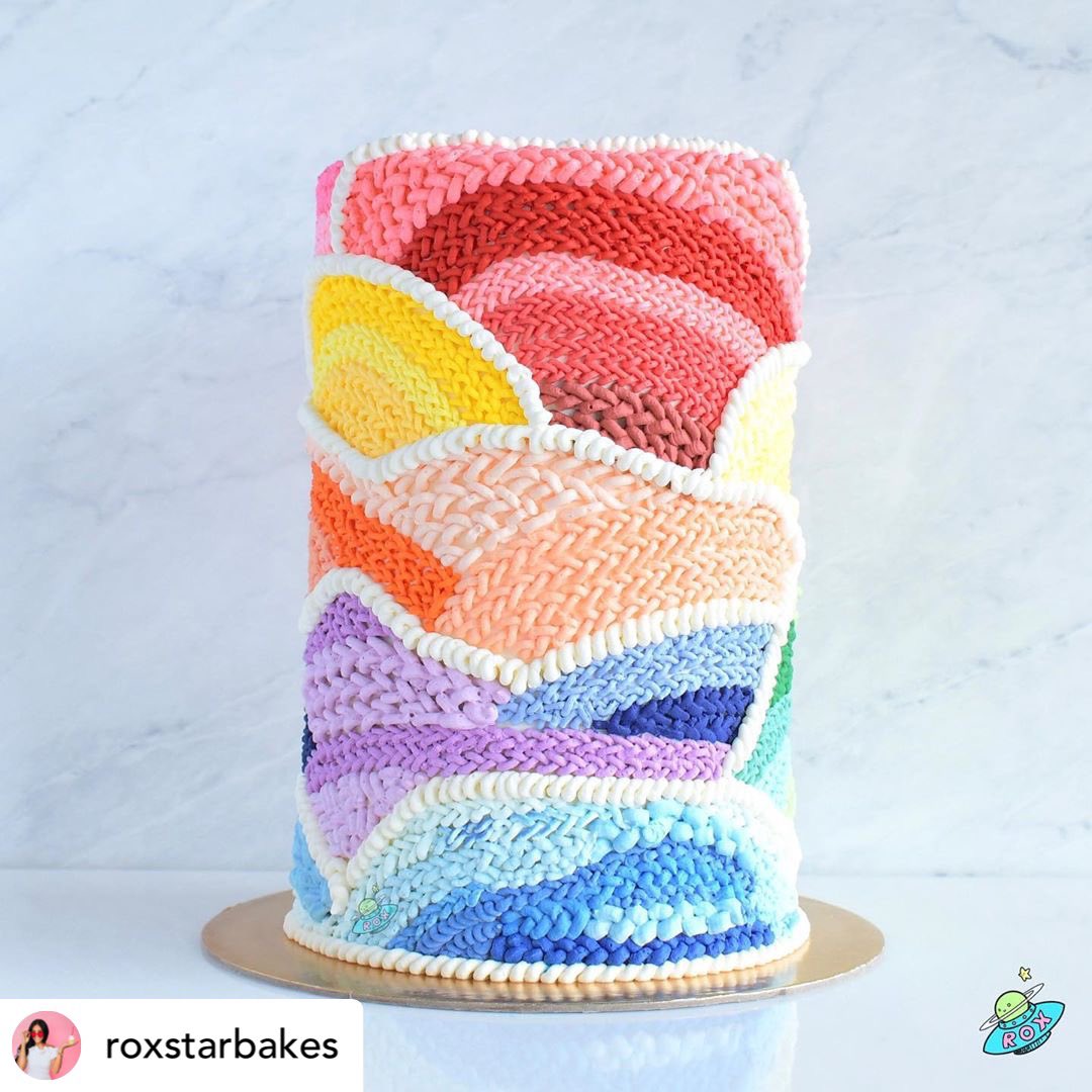 Just_Bake's tweet photo. Too much rain today but this rainbow  cake has sure brightened up our day ☀️https://t.co/LtcK1NQr8f
Thank you @roxstarbakes for sharing your fab macrame cake #cakedecorating #cakedecoration #justbake #bakefeed #cupcakeproject #cupcakelove #rainbow #rainbowcake #macrame #rainbows https://t.co/FEsM0IEMCX