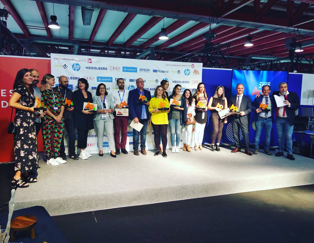 CPrint_Madrid's tweet photo. ¡Felicidades a todos los premiados! @APdigitales #CprintMadrid https://t.co/XjHqKIDrEZ