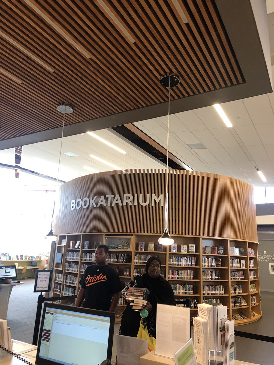 LVReads2025's tweet photo. In awe 🤩 of the gorgeous #route9library, our venue for the day. @DELibraries #lvreads https://t.co/51MkXOnA7N