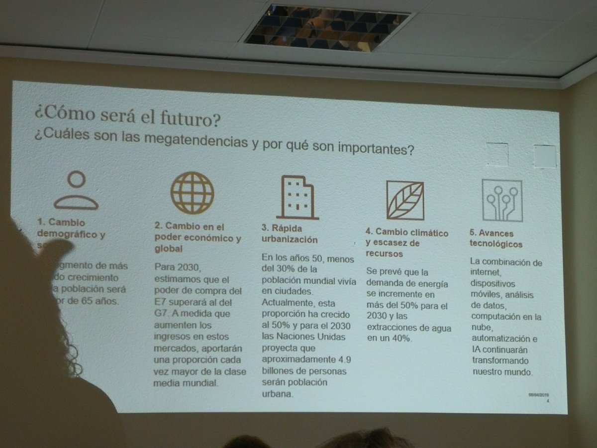 Asistencia a la Jornada Liderazgo en una nueva era. El futuro está marcado por cimvo grandes megatendencias ¿Quién podrá liderarlo? presenta <a href="/elenalluchp/">Elena Lluch Pascual</a> y con <a href="/DeltellDiaz/">Sandra Deltell Diaz</a> en sede <a href="/CEOE_Teruel/">CEOE - CEAT TERUEL</a> <a href="/aeropuerteruel/">Aeropuerto de Teruel, vuela la innovación</a>