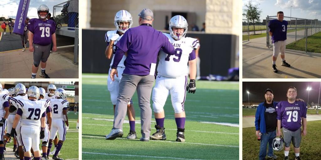 KLEINCAINFB's tweet photo. Give some love for Senior #79, DL Michael Gann. #REIGNCAIN #STORMSURGE19 #football #texasfootball #senior #co2020 https://t.co/hNqgJveZFP