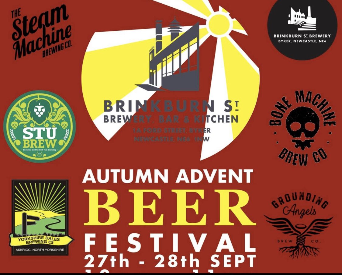 BrinkburnSocial's tweet image. Beer. Beautiful food. Beer. Brilliant company. Beer. Boss tunes. @BrinkburnStBrew Friday &amp;amp; Saturday @BrinkburnSocial Saturday from 630pm