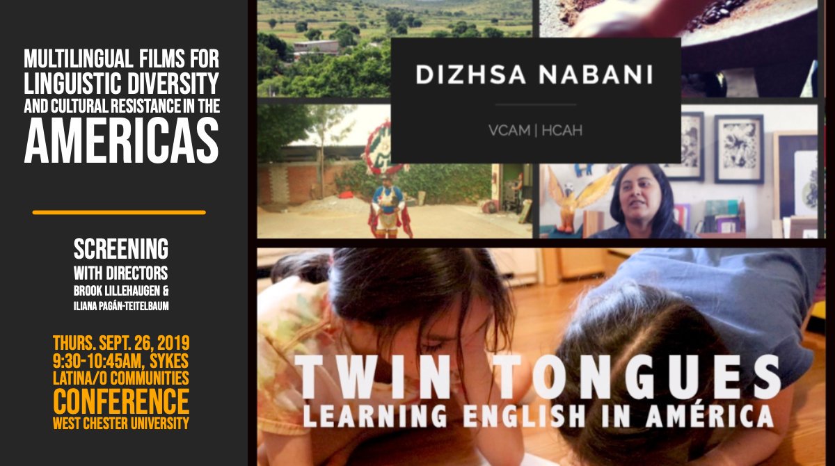 Zhii / mañana / tomorrow at <a href="/WCUofPA/">West Chester University</a> with <a href="/ilianapagan/">Tuit de la Profesora</a>