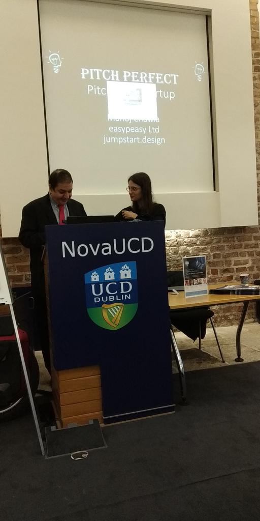 peterpudaite's tweet photo. At @NovaUCD for Pitch Perfect. Looking forward to hearing from various startups.

#innovation #entrepreneurs https://t.co/glo3XAOHOk