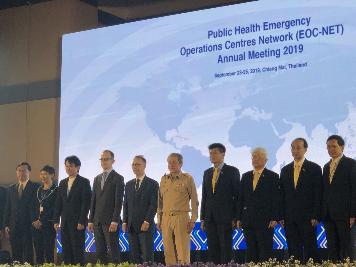 NCDCgov's tweet image. This week, Head of the NCDC Emergency Operations Centre Unit @Dr_Everistus is attending @WHO #EOCNet meeting in Thailand.

Dr. Everistus Aniaku also shared Nigeria’s experience in establishing sub-national EOCs, now completed in 20 states across the country