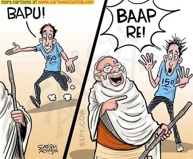khalidanwar84's tweet image. Bapu Se Baap Re Tak..😂😂

#ModiFatherFaceOff