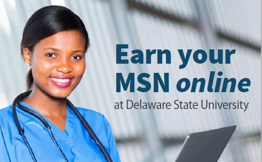 DelStateFdn's tweet image. Delaware State University’s online Master of Science in Nursing degree program prepares students to advance their nursing career — all while helping you to balance graduate school with your busy lifestyle. For more information, check out this brochure: ow.ly/s5QZ50wqup2