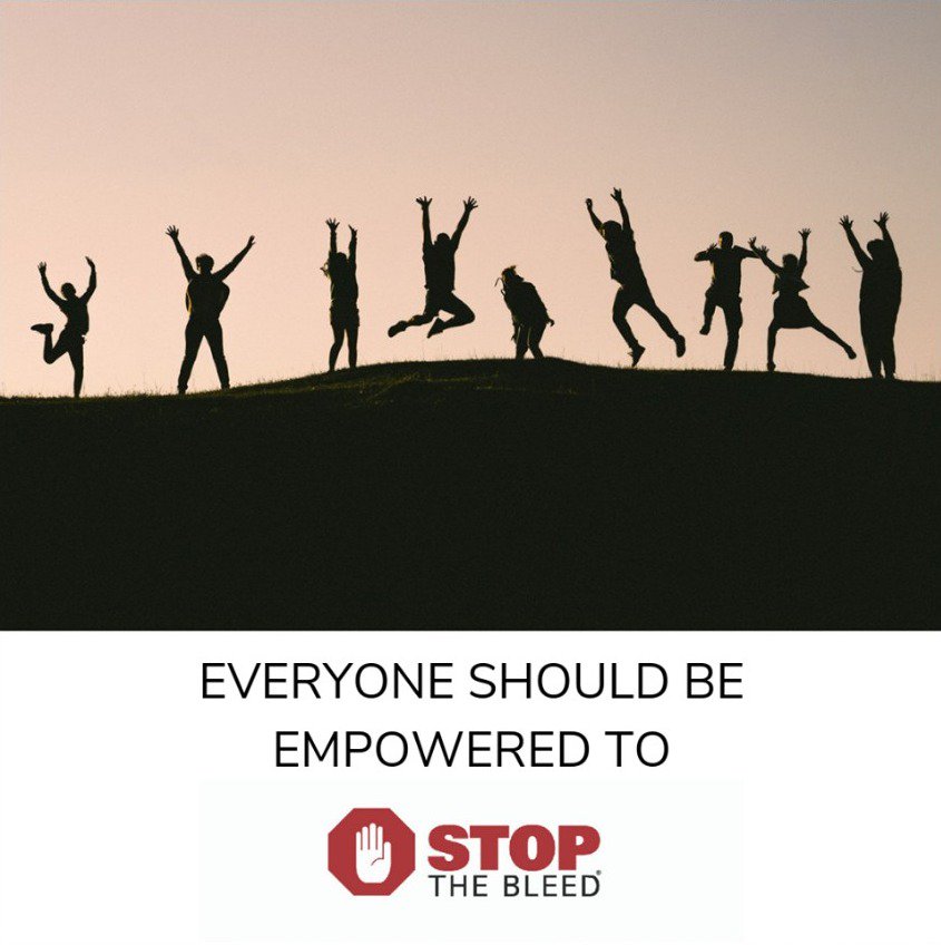 SAVE THE DATE!! National Stop the Bleed Day 2019 was so successful we're doing it again! Mark May 21, 2020 on your calendar. We're expanding the Stop the Bleed Scholarships, adding new programs and more. Stay tuned for announcements about these soon!
