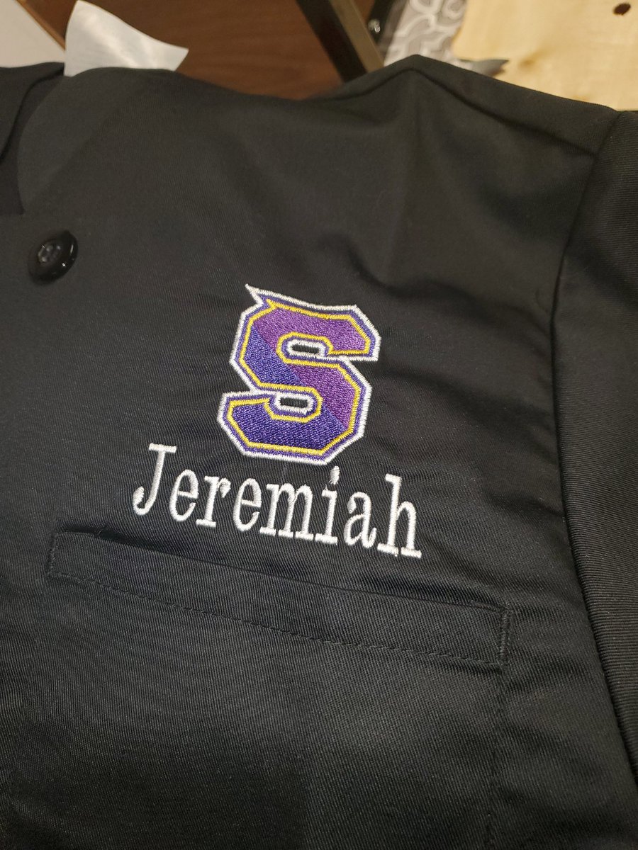 SHS_CULINARYART's tweet photo. Uper clansmen are so excited about there Personalized chef coats, love our newish power S, @SmyrnaBulldog @rucoschools @RuCoCTE https://t.co/Xd23Gy3tsr