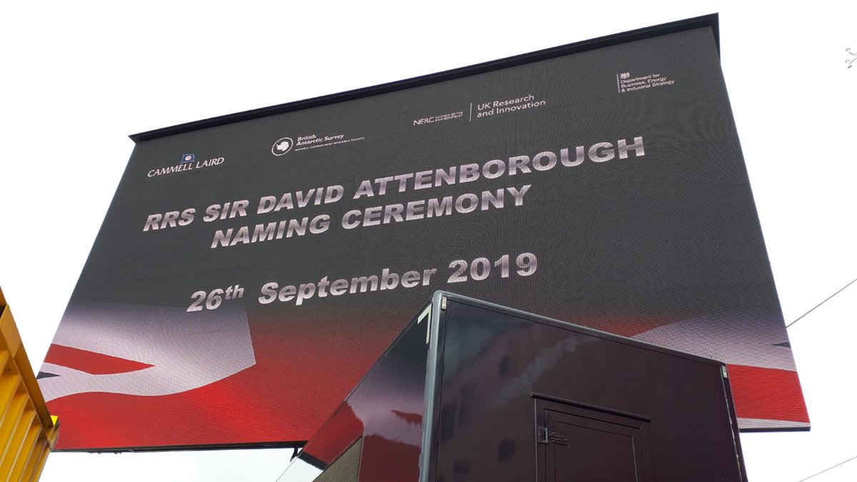 ramboll_uk's tweet photo. Setting up for @Bas_News #newpolarship naming event. Watch it live tom https://t.co/bU53hJWsr1. Tickets for Sat: https://t.co/eGkusL1O7K. Visit our stand to learn how we’re #CreatingASustainableFuture https://t.co/vLDXpJVLK1
