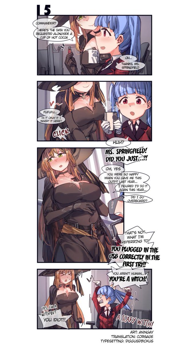 #GirlsFrontline #소녀전선 #少女前线 #少女前線 #ドールズフロントライン #ドルフロ Girls Frontline shorts Ep.12-17 by @aningay 
 
Some ep. are omitted due to the fact that these comics are lost in translation

Translation by Corsage
Typesetting by myself 