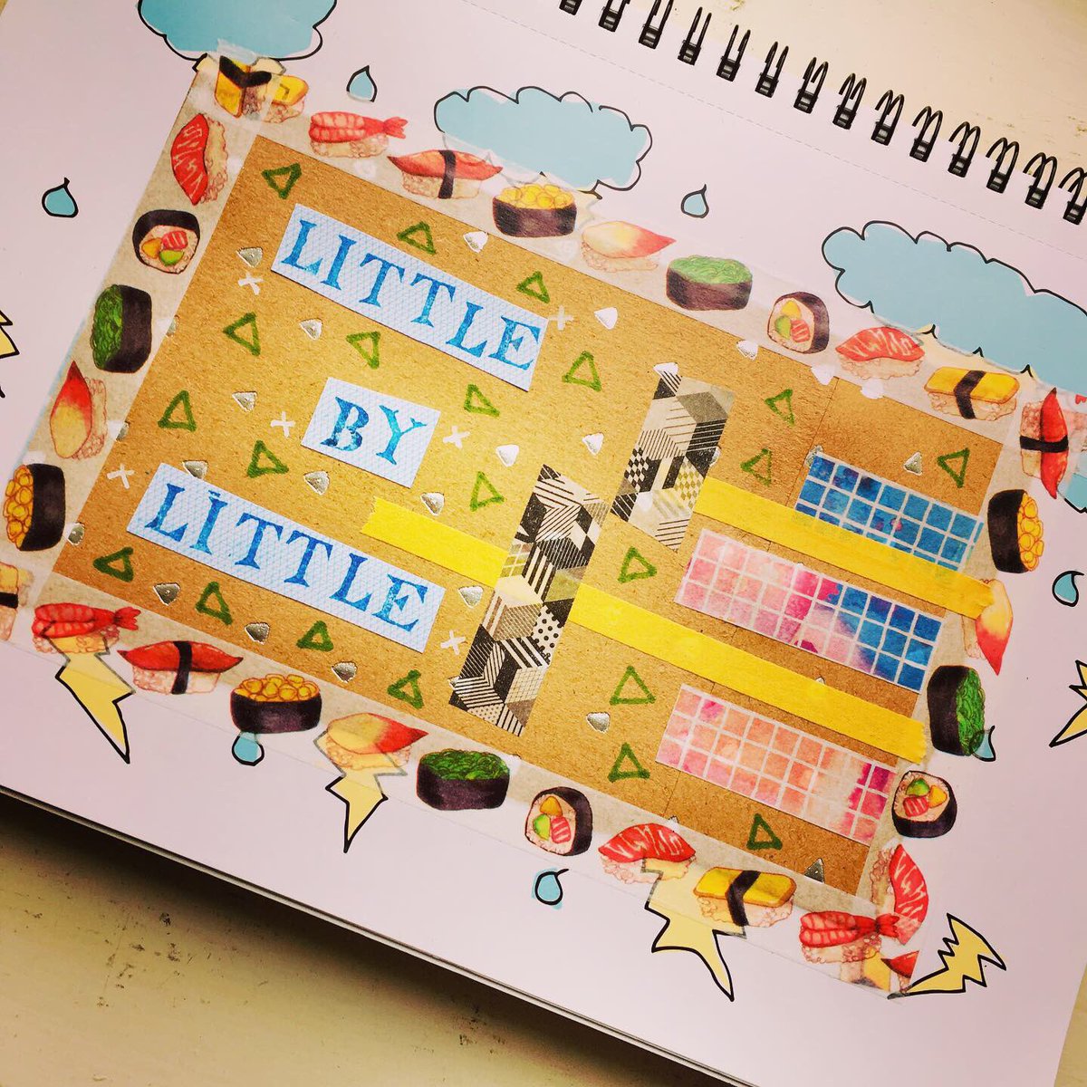 bird_cards_'s tweet photo. ~little by little~ 39/52 🎨📚☺️ #doodleplanner #artjournal #amazingphil #disabledartist https://t.co/tSduboXlhb