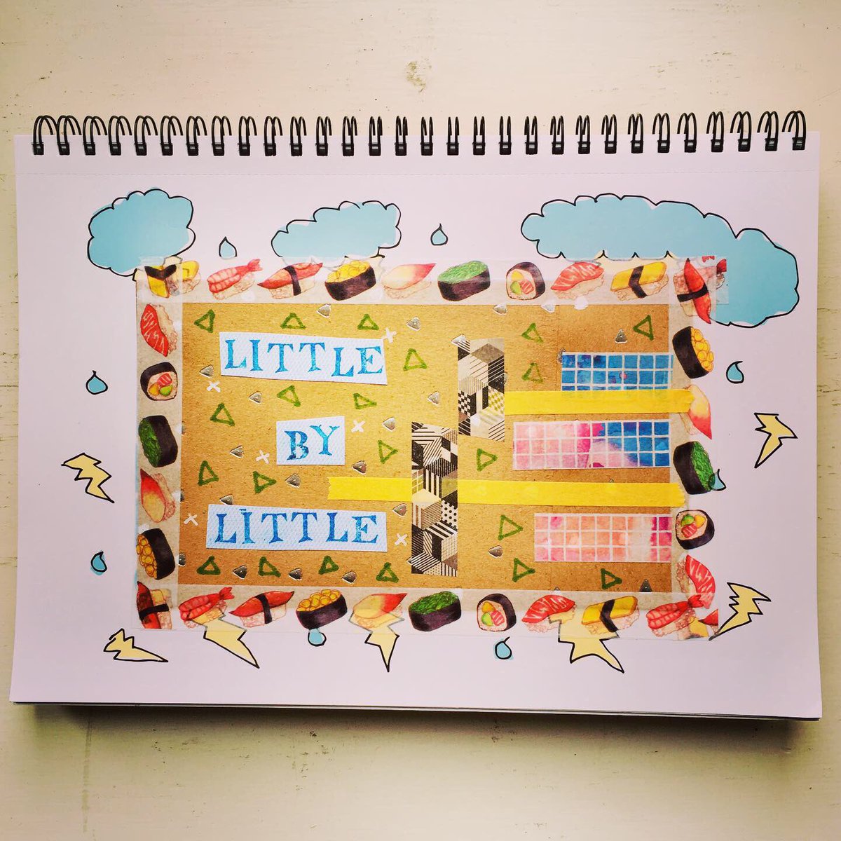 bird_cards_'s tweet photo. ~little by little~ 39/52 🎨📚☺️ #doodleplanner #artjournal #amazingphil #disabledartist https://t.co/tSduboXlhb
