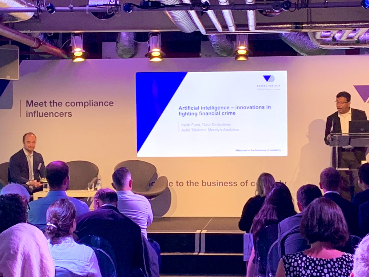 BvDUS's tweet image. Exploring #technology in #compliance with @keithfurst, Ashit Talukder, Stephen Storey, Sam Tate and Bill Hauserman #AI #automation #complianceforum2019