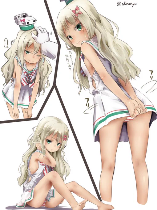 グレカーレはツイッターに上げるのが少し怖いくらい色々あぶない
でも好き

#艦これ 