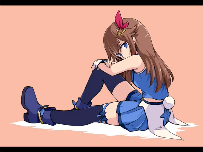 座りそらちゃん #soraArt 