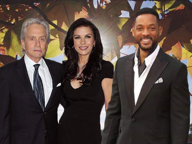 Happy Birthday Michael Douglas, Catherine Zeta-Jones, and Will Smith! 