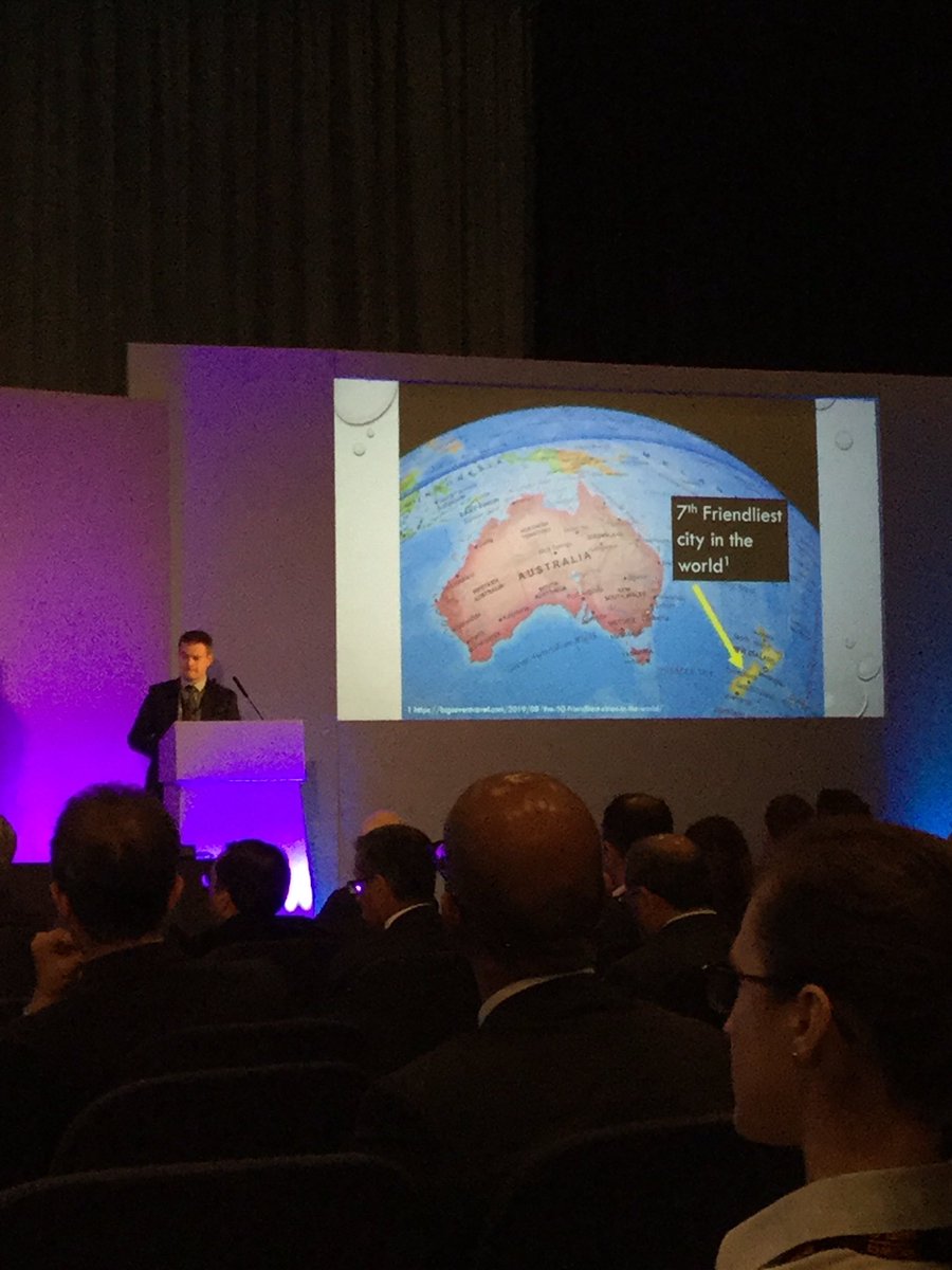 Mr Todd Hore all the way from Christchurch, NZ discussing lessons learnt from the harrowing terrorist attack #AUGIS2019