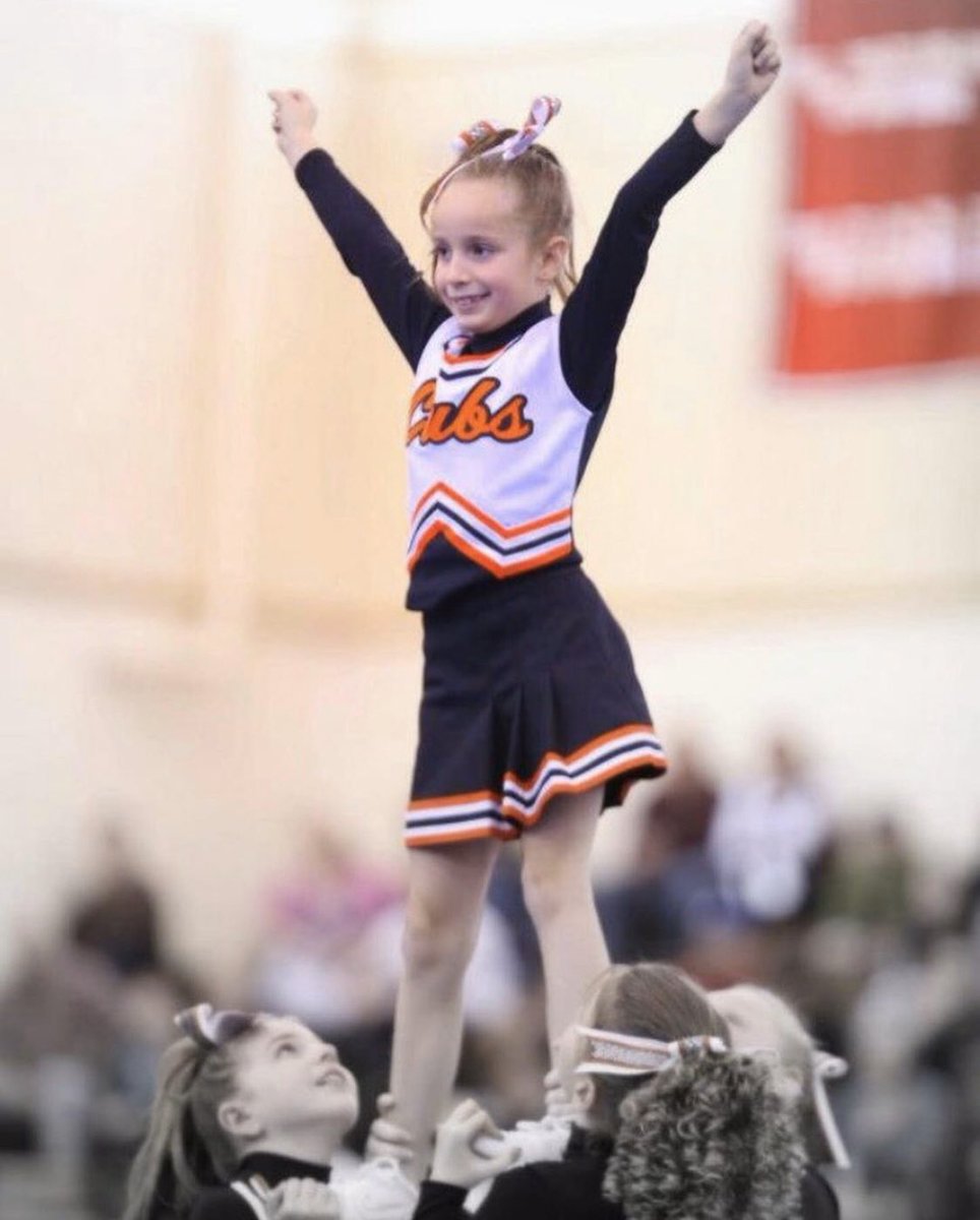 BiddefordC's tweet photo. Next up for the sophomore class is Isabella Thibault a flyer and a base on the team 
Nickname- Bella
Favorite color- Purple
Years of cheering- 10
Favorite thing about cheer- Tumbling
Height- 5’2
Favorite cheer memory- going to the D2 summit https://t.co/ms8xcwZj0J