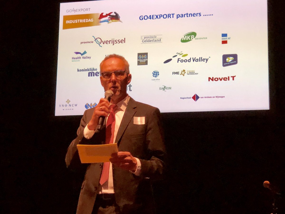WTCTwente's tweet photo. Start van de 3e #Industriedag #Duitsland in #Hengelo. #GO4Export https://t.co/U0Hzgp0nFW