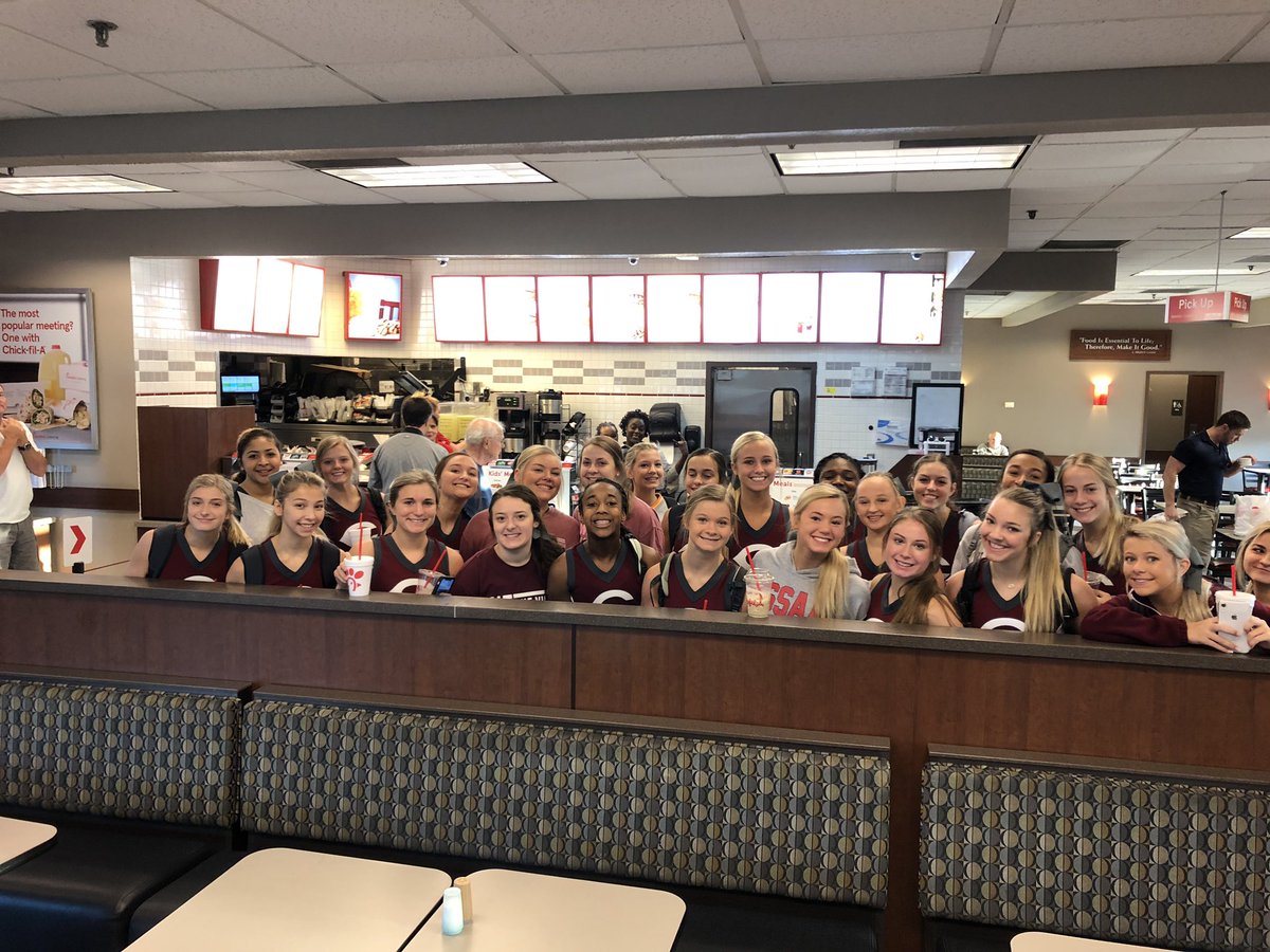 Collierville Cheer (@godragonscheer) on Twitter photo Thank you to <a href="/ChickfilA/">Chick-fil-A, Inc.</a> Collierville for sending us off to the <a href="/gojimgo3/">Go Jim Go!</a> kickoff with lots of smiles and yummy food! We appreciate you all! Thank you to <a href="/ChickfilA/">Chick-fil-A, Inc.</a> Collierville for sending us off to the <a href="/gojimgo3/">Go Jim Go!</a> kickoff with lots of smiles and yummy food! We appreciate you all!