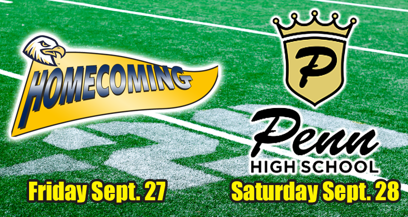 DCHSMB's tweet photo. We have a big weekend coming up! Homecoming is Friday night followed by our all day trip to compete at Penn High School! Click the link to view the itinerary for both days. https://t.co/csguUCbx2v https://t.co/3Y5WayfTKB