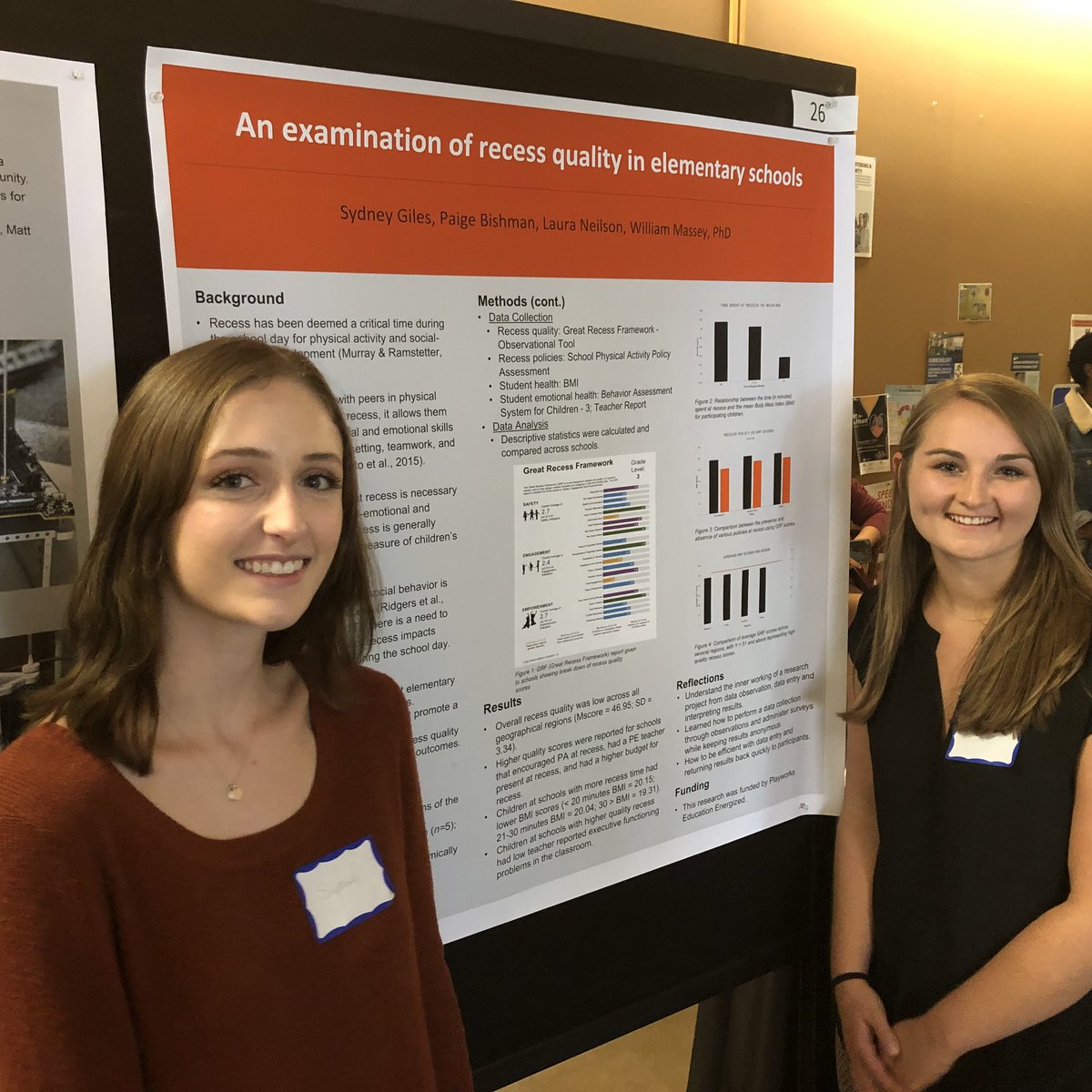 2PLAYlabOSU's tweet image. Proud of our @CPHHS URSA fellows their hard last year. Starting the year off celebrating undergrad research #recess #socialfitness #play