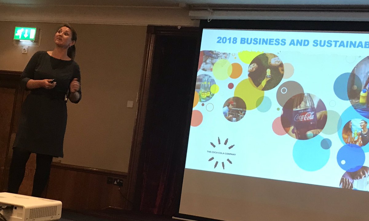T_Noorlander's tweet photo. Great to be at #InnoBev today where I shared our #WorldWithoutWaste ambitions and talked about how we link sustainability to our brands through some examples. https://t.co/7BYlexId27