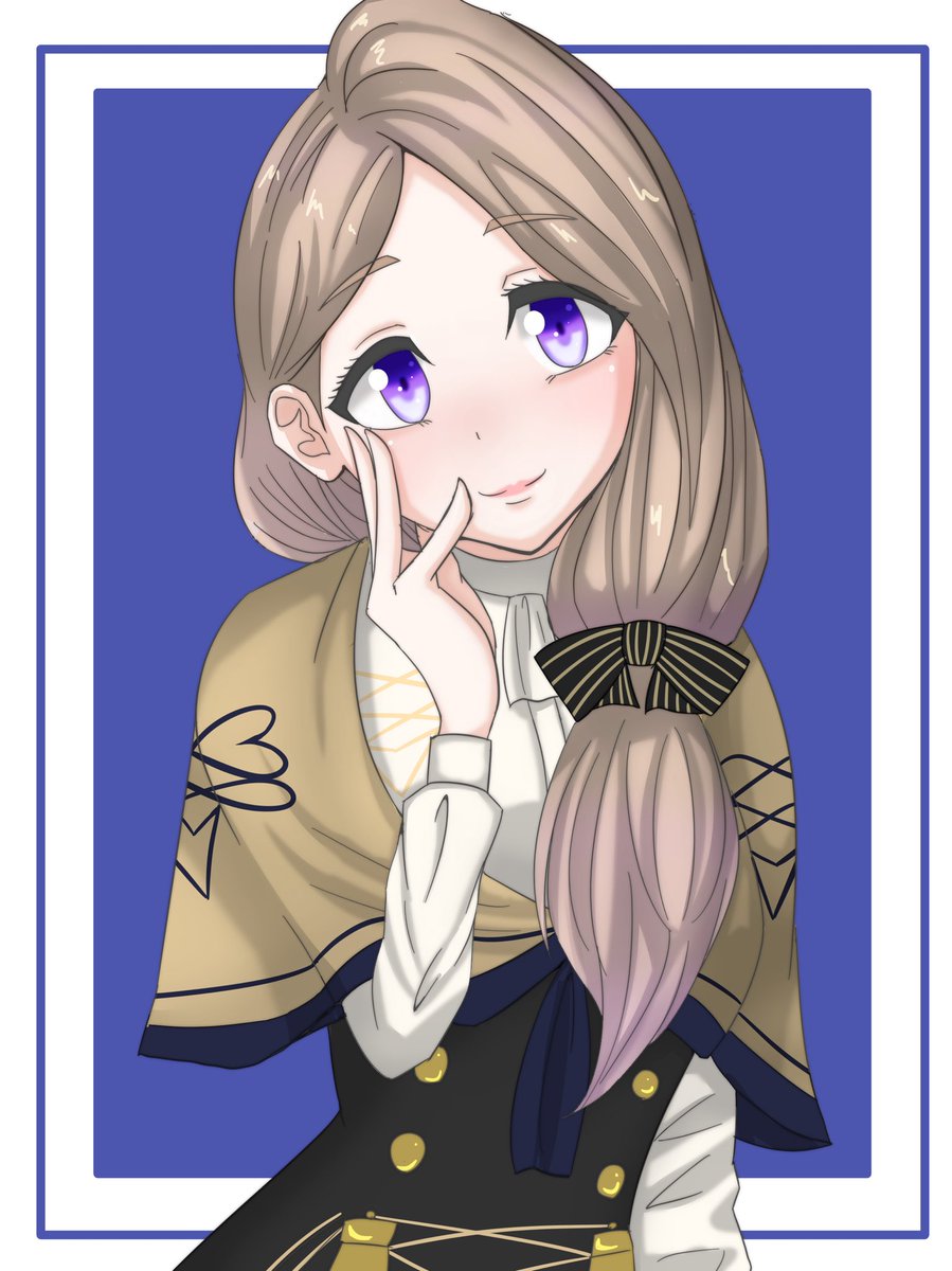 ファイアーエムブレム風花雪月 ファイアーエムブレム風花雪月からメルセデスちゃん描きました 1周目の結婚相手で Kateのイラスト