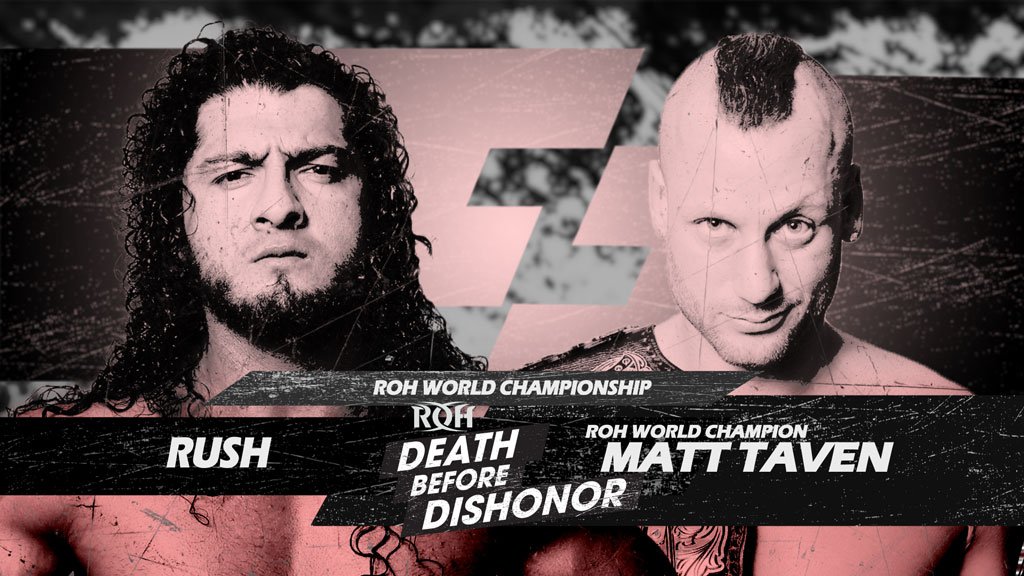 WrestlingInc's tweet photo. Contest time! We've got ONE FREE PROMO CODE for https://t.co/SzloYX8TpA's @ringofhonor Death Before Dishonor!

To play:

- Follow @WrestlingInc and @FiteTV
- RT this tweet
- Reply with who you think will win: Matt Taven or Rush

Winner picked at random on Thursday. https://t.co/umrHvxId2C