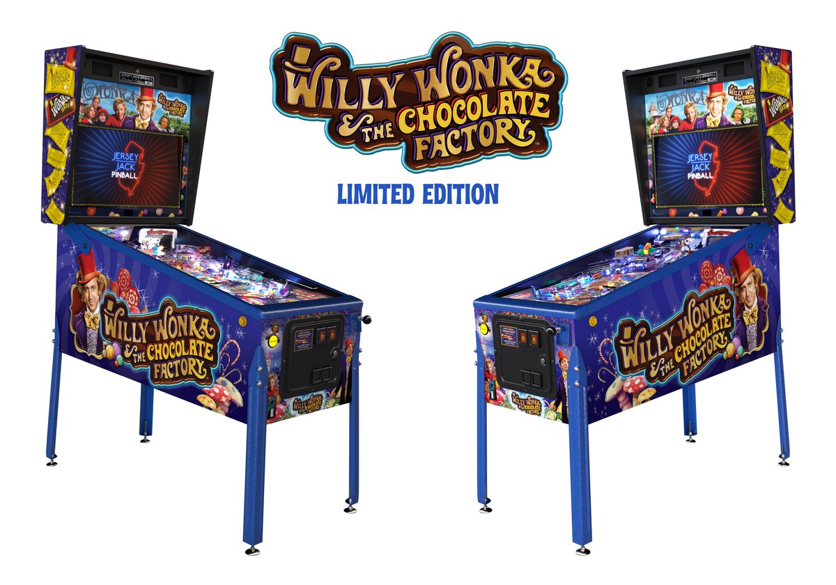 Buffalo Pinball (@buffalopinball) on Twitter photo Get some wholesome <a href="/WonkaPinball/">Willy Wonka Pinball</a> gameplay action with Skipnatty, tonight at 8 p.m. Eastern! twitch.tv/buffalopinball Get some wholesome <a href="/WonkaPinball/">Willy Wonka Pinball</a> gameplay action with Skipnatty, tonight at 8 p.m. Eastern! twitch.tv/buffalopinball