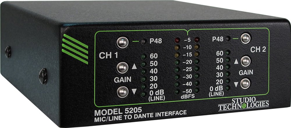 StudioTechInc's tweet image. New firmware now available for Model 5205 Two-Channel #Dante Mic Preamp. MCU v2.2 improves communication with #STcontroller: studio-tech.com/products/model…