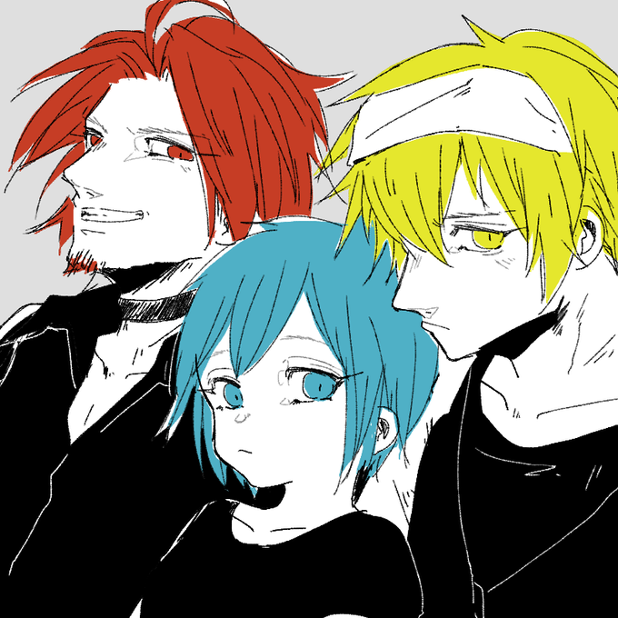 信号機トリオのtwitterイラスト検索結果 古い順