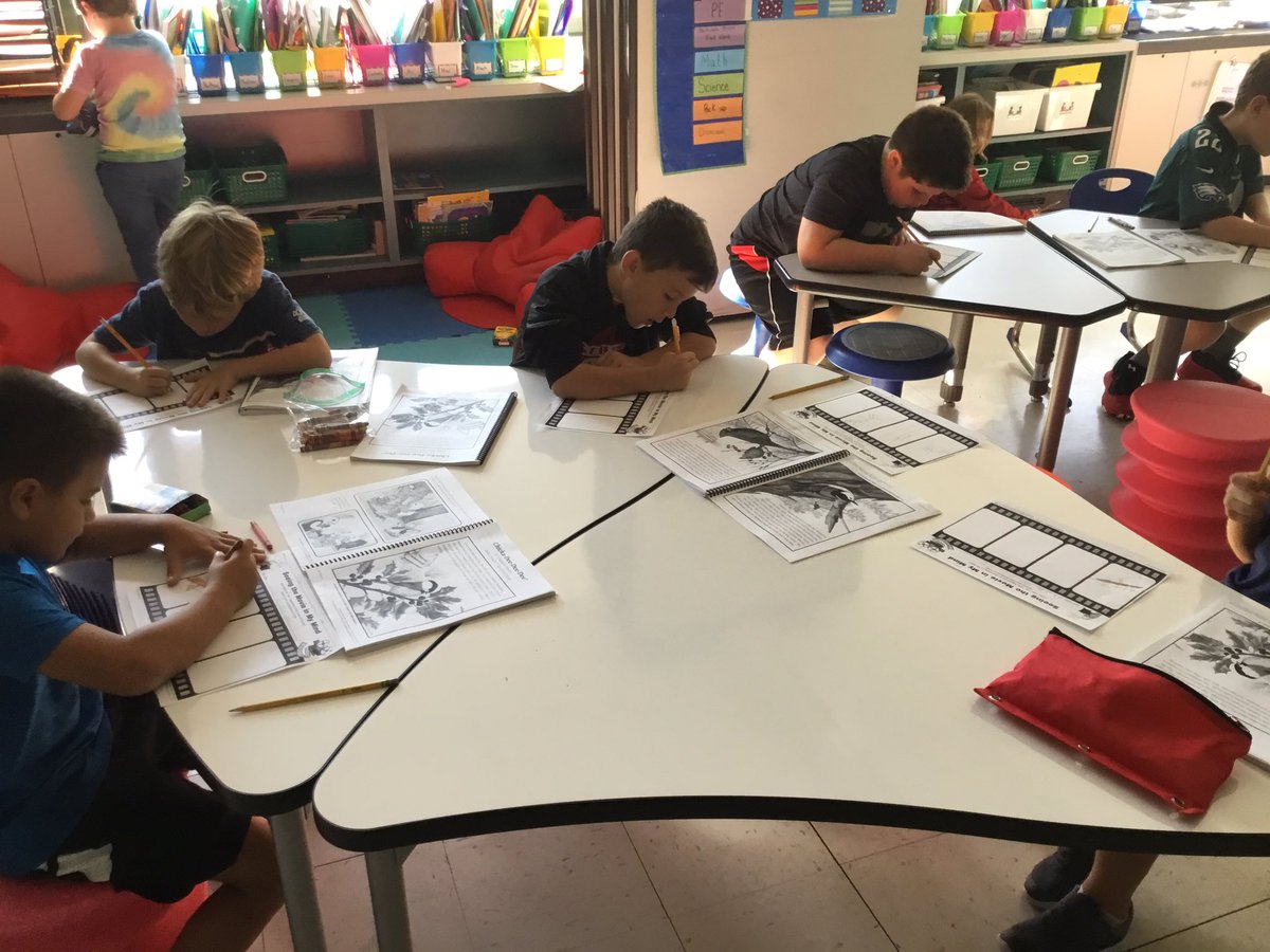 Practicing how to create a movie in our minds while reading! 📚