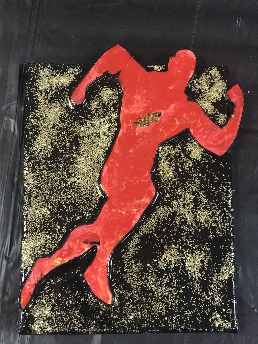 creatingstrokes's tweet image. Another superhero paint pour!  Learn the art of fluid art with Teresa this Friday!   facebook.com/events/7572583…