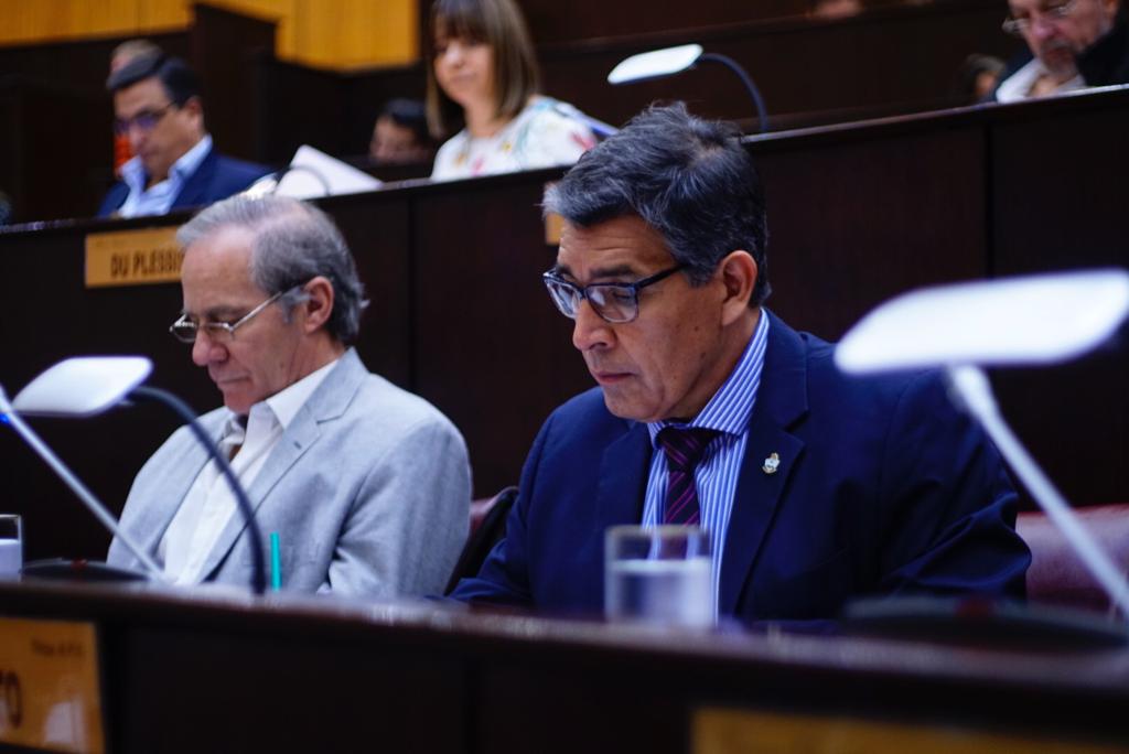 RCacault's tweet photo. Hoy #SesiónOrdinaria en @LegislaturaNqn @DiputadosMPN @Dip_duPlessis @DipSifuentes @dipramonsoto https://t.co/Ots2E6gsip