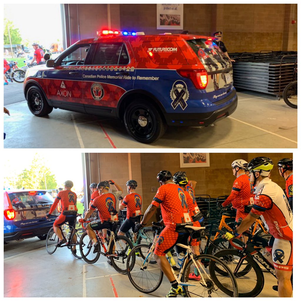 NiagRegPolice's tweet image. The opening ceremonies are over, and the Ride to Remember have departed @opctv and are headed to @ottawacity for the 41st Anniversary of the Canadian Police and Police Officer’s Memorial
