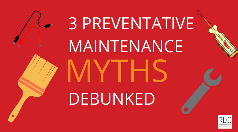 RLGCincinnati's tweet photo. Preventative maintenance is hugely beneficial for companies that utilize it. However, there are a few misconceptions about PM that may be keeping some from experiencing all of the benefits it brings.  Check out this article to read debunked PM myths!  https://t.co/Ha1INEIvCV https://t.co/9vqM0xZOK7