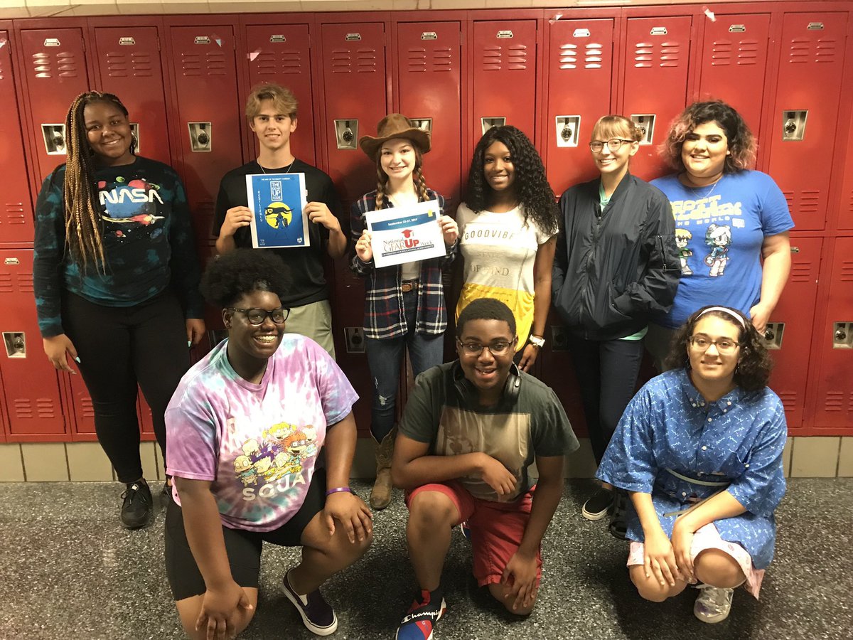 PCBOE's tweet photo. RT CentralRedDevil "Today’s National Gear Week’s word of the day is RESILIENCY. Our students symbolized obstacles they have overcome by writing them down and then shredding them. (It’s also cowboys vs rappers day for homecoming.) GEARUPAlabama #GUWee… https://t.co/owybxfUtLB"