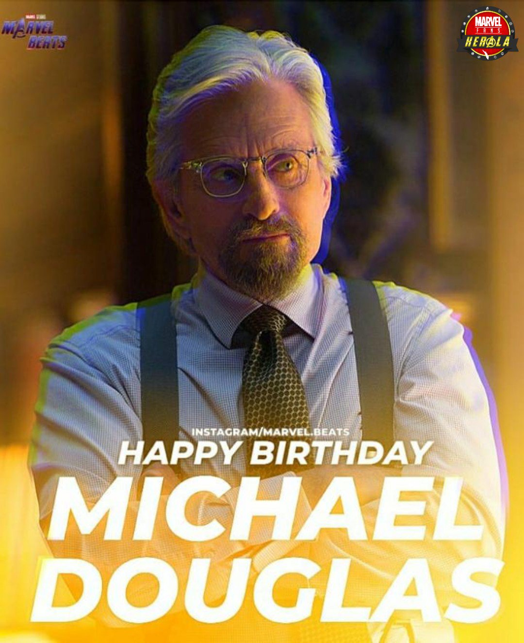 A Very Happy Birthday to Michael Douglas      Hank Pym   