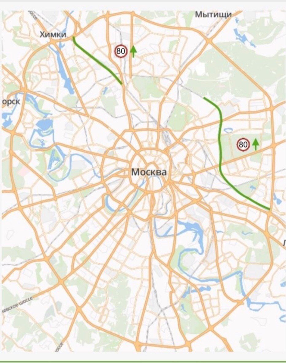 москва карта мкад