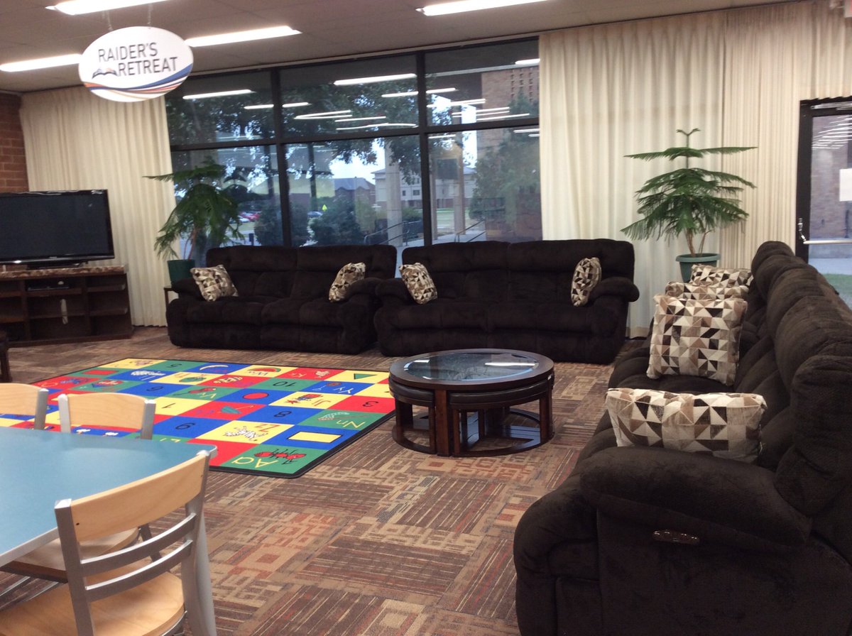 library_sd's tweet image. It’s finally fall! Time to come to the library and curl up on one of our comfy couches with a good book!